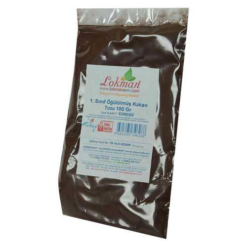 1. Sınıf Öğütülmüş Kakao Tozu 100 Gr Paket - 3
