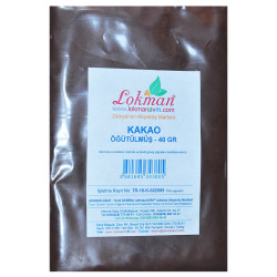 1. Sınıf Öğütülmüş Kakao Tozu 40 Gr Paket (1)