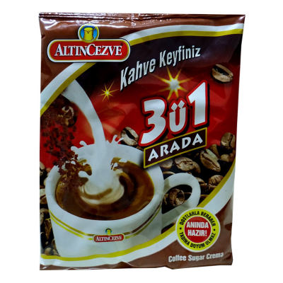 3 ü 1 Arada Hazır Kahve 250 Gr - Üçü Birarada - 1