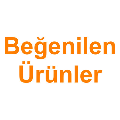 Beğenilen Ürünler kategorisi ürünlerini inceleyin!