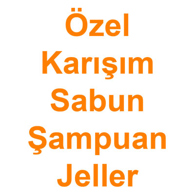 Özel Karışım Sabun Şampuan Jeller kategorisi ürünlerini inceleyin!