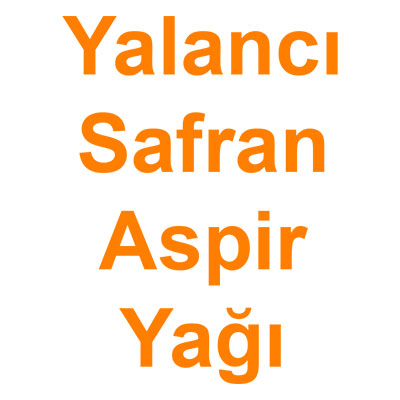 Yalancı Safran Yağı Aspir Yağı kategorisi ürünlerini inceleyin!