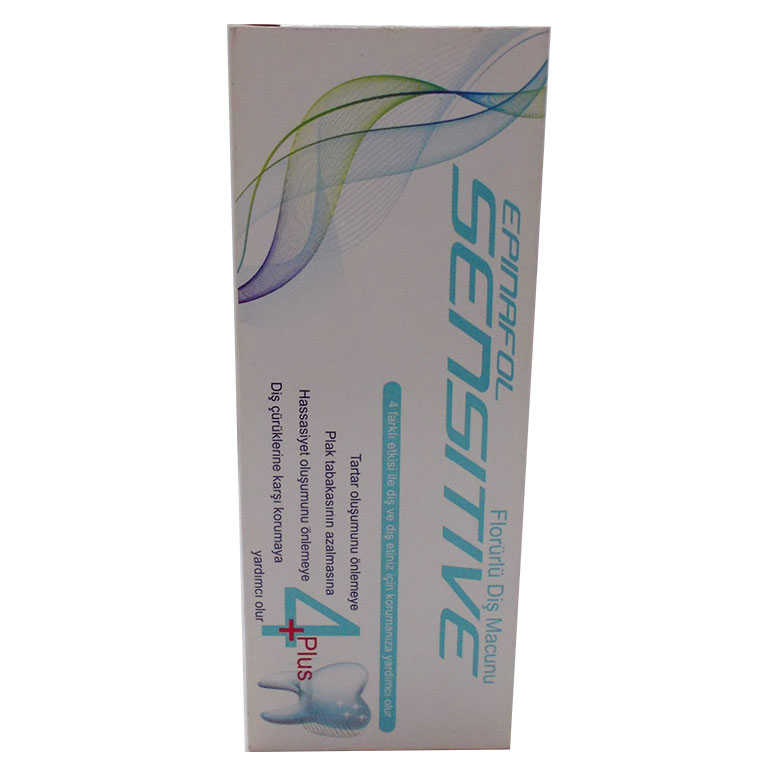 EPİNAFOL SENSİTİVE PLUS 4 DİŞ MACUNU EPİNAFOL SENSİTİVE PLUS 4 DİŞ MACUNU