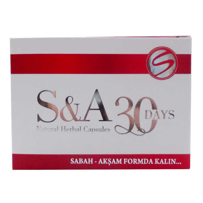 HHS SA 30DAYS BİTKİSEL 60KAPSÜL HHS SA 30DAYS BİTKİSEL 60KAPSÜL