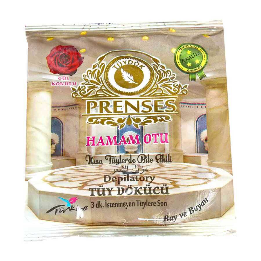 PRENSES TÜY DÖKÜCÜ TOZ HAMAM OTU 170-200 GR PKT PRENSES TÜY DÖKÜCÜ TOZ HAMAM OTU 170-200 GR PKT