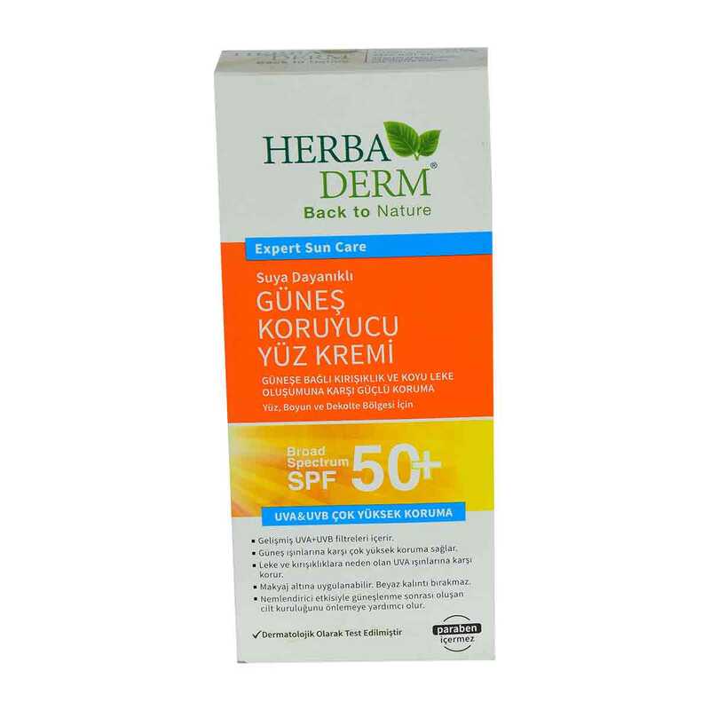 HERBADERM GÜNEŞ BAKIM KREMİ 50FAKTÖR SPF HERBADERM GÜNEŞ BAKIM KREMİ 50FAKTÖR SPF