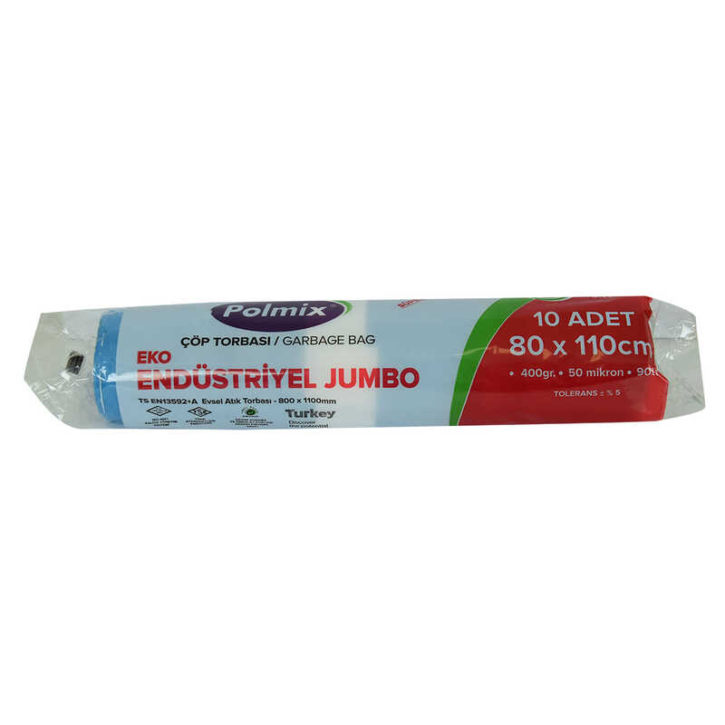 POLMİX ÇÖP TORBASI JUMBO BOY MAVİ RULO POLMİX ÇÖP TORBASI JUMBO BOY MAVİ RULO