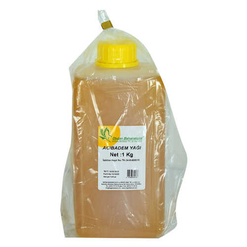 Acı Badem Yağı Pet Bidon 1000 Gr - 1