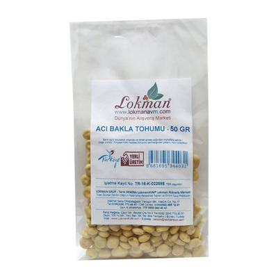 Acı Bakla Tohumu Yahudi Baklası Doğal 50 Gr Paket - 2