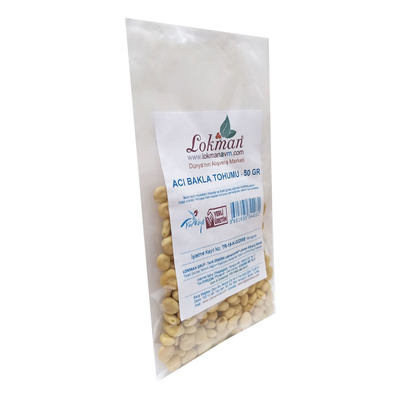 Acı Bakla Tohumu Yahudi Baklası Doğal 50 Gr Paket - 4