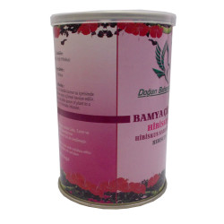 Afrika Bamya Çiçeği Hibiskus Mekke Gülü Doğal 100 Gr Teneke Kutu - 3