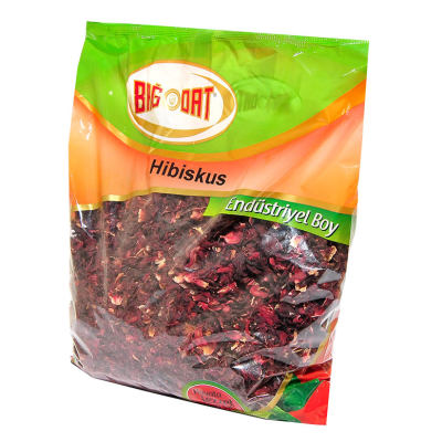 Afrika Bamya Çiçeği Hibiskus Mekke Gülü Doğal 1000 Gr Paket - 2