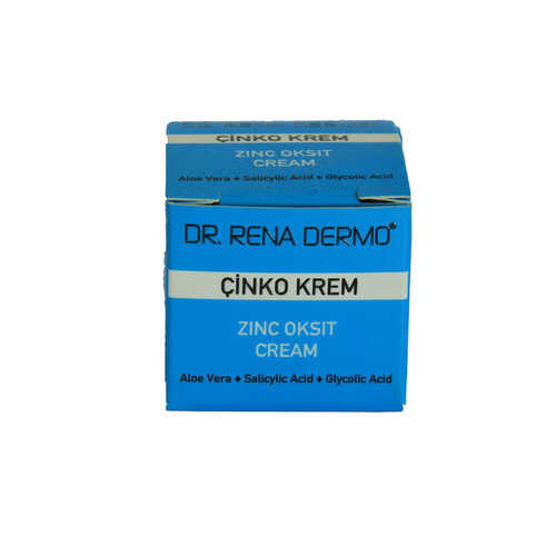 Aloe Veralı Çinko Krem Akne Sivilce Cilt Bakımı 20 ML Zinc Oksit Cream - 1