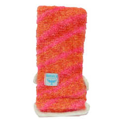 İpli Sırt ve Vücut Yumuşak Banyo Lifi Pembe-Turuncu 56x10 Cm (1)
