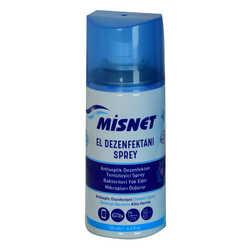 Antiseptik El Dezenfektan Temizleyici Sprey Yüzde 70 Alkollü 125 ML