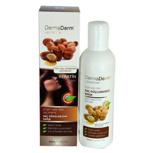 Argan Yağı Özlü Saç Kremi Keratinli (Tuz ve Paraben İçermez) 500 ML - 2