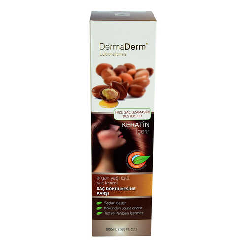 Argan Yağı Özlü Saç Kremi Keratinli (Tuz ve Paraben İçermez) 500 ML - 3