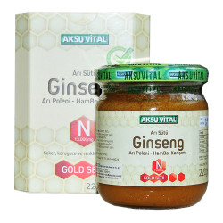 Arı Sütü Ginseng Polen Bal Karışımı 220 Gr (1)