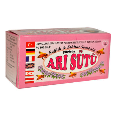 Arı Sütü Normal Doz Bebeklere 100Gr 10 Cam Şişe - 2
