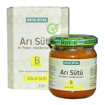 Arı Sütü Polen Bal Karışımı B 7.000 Mg Gold Seri 220 Gr - 2