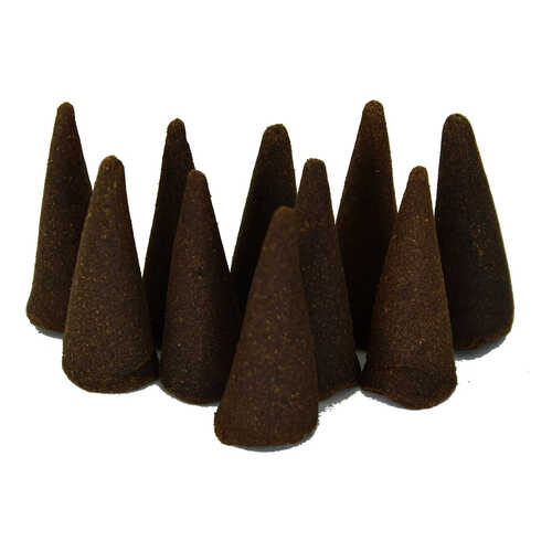 Aromatik Paçuli Kokulu 10 Konik Tütsü - Precious Patchouli Cones - 2