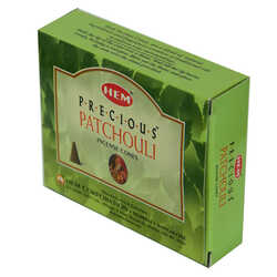 Aromatik Paçuli Kokulu 10 Konik Tütsü - Precious Patchouli Cones - 4