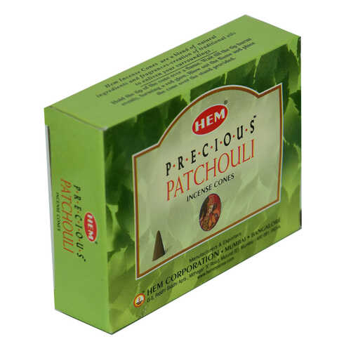 Aromatik Paçuli Kokulu 10 Konik Tütsü - Precious Patchouli Cones - 5