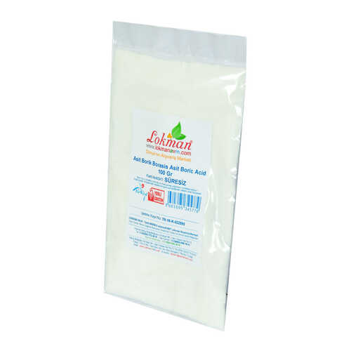 Asit Borik Borasis Asit Boric Acid 100 Gr Paket - 3