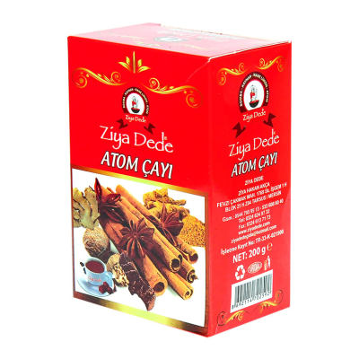Atom Küp Şeker Çayı Zencefilli Karanfilli Tarçınlı 150 Gr - 2