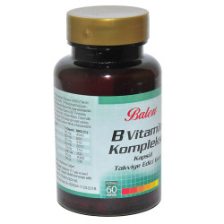 B Vitamin Kompleksi 60 Kapsül (1)