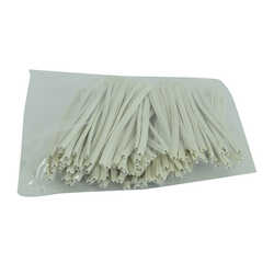 Bağlama Teli Tel Klips Pvc Kaplamalı Beyaz 100 Gr Takribi 100 Adetli 1 Paket (1)