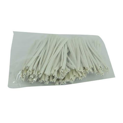 Bağlama Teli Tel Klips Pvc Kaplamalı Beyaz 100 Gr Takribi 100 Adetli 1 Paket - 2