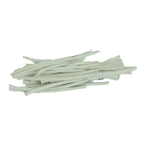 Bağlama Teli Tel Klips Pvc Kaplamalı Beyaz 500 Gr Takribi 500 Adetli 1 Paket - 1