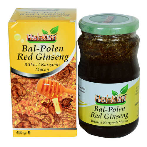 Bal Polen Red Ginsengli Bitkisel Karışımlı Macunnu 450 Gr - 2