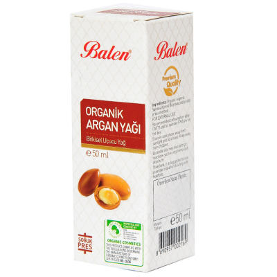 Argan Yağı Organik Soğuk Pres 50 ML Cam Şişe - 4