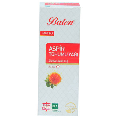 Aspir Tohumu Yağı Soğuk Pres 50 ML Cam Şişe - 4