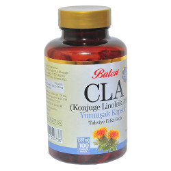 CLA Aspir Yağı (Konjuge Linoleik Asit) Yumuşak 100 Kapsül (1)