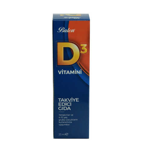 D3 Vitamini Takviye Edici Gıda 20 ML - 1