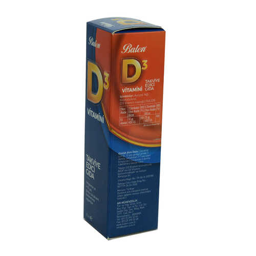 D3 Vitamini Takviye Edici Gıda 20 ML - 2