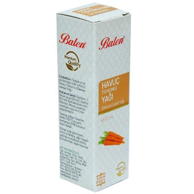 Havuç Tohumu Yağı Soğuk Pres 20 ML Cam Şişe - 3