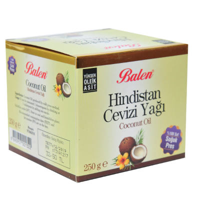 Hindistan Cevizi Yağı Soğuk Pres 250 Gr Cam Şişe - 3
