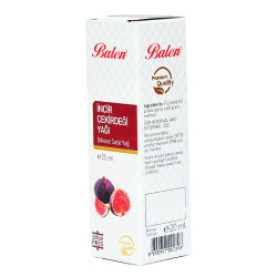 İncir Çekirdeği Yağı Soğuk Pres 20 ML Cam Şişe (1)