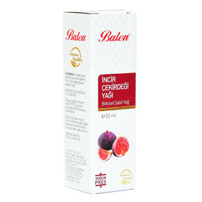 İncir Çekirdeği Yağı Soğuk Pres 20 ML Cam Şişe - 3