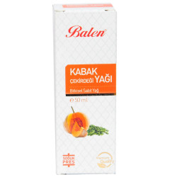 Kabak Çekirdeği Yağı Soğuk Pres 50 ML Cam Şişe (1)