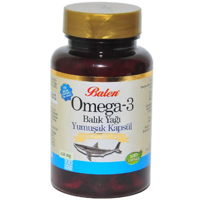 Omega 3 Balık Yağı Yumuşak 100 Kapsül - 1