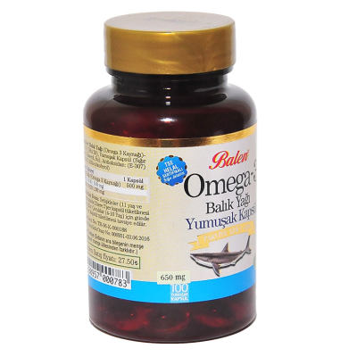 Omega 3 Balık Yağı Yumuşak 100 Kapsül - 2