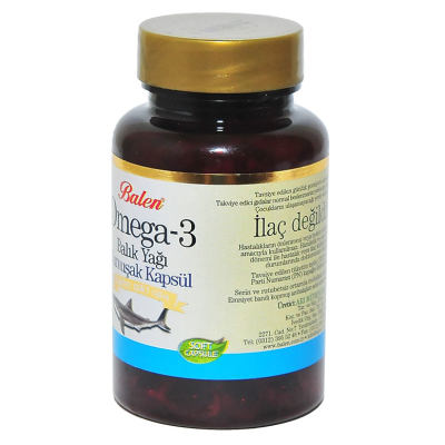 Omega 3 Balık Yağı Yumuşak 100 Kapsül - 3