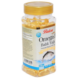 Omega 3 Plus+ Balık Yağı Yumuşak 100 Kapsül (1)