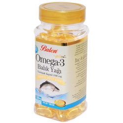 Omega 3 Plus+ Balık Yağı Yumuşak 100 Kapsül - 3