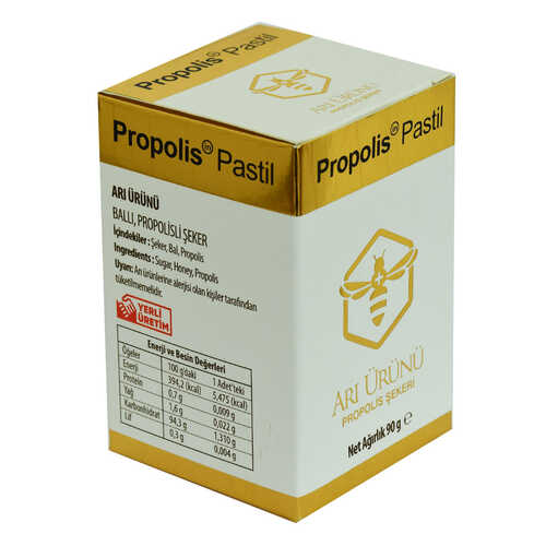 Ballı Propolis Pastil Arı Ürünü Propolis Şekeri Drops 90 Gr - 4